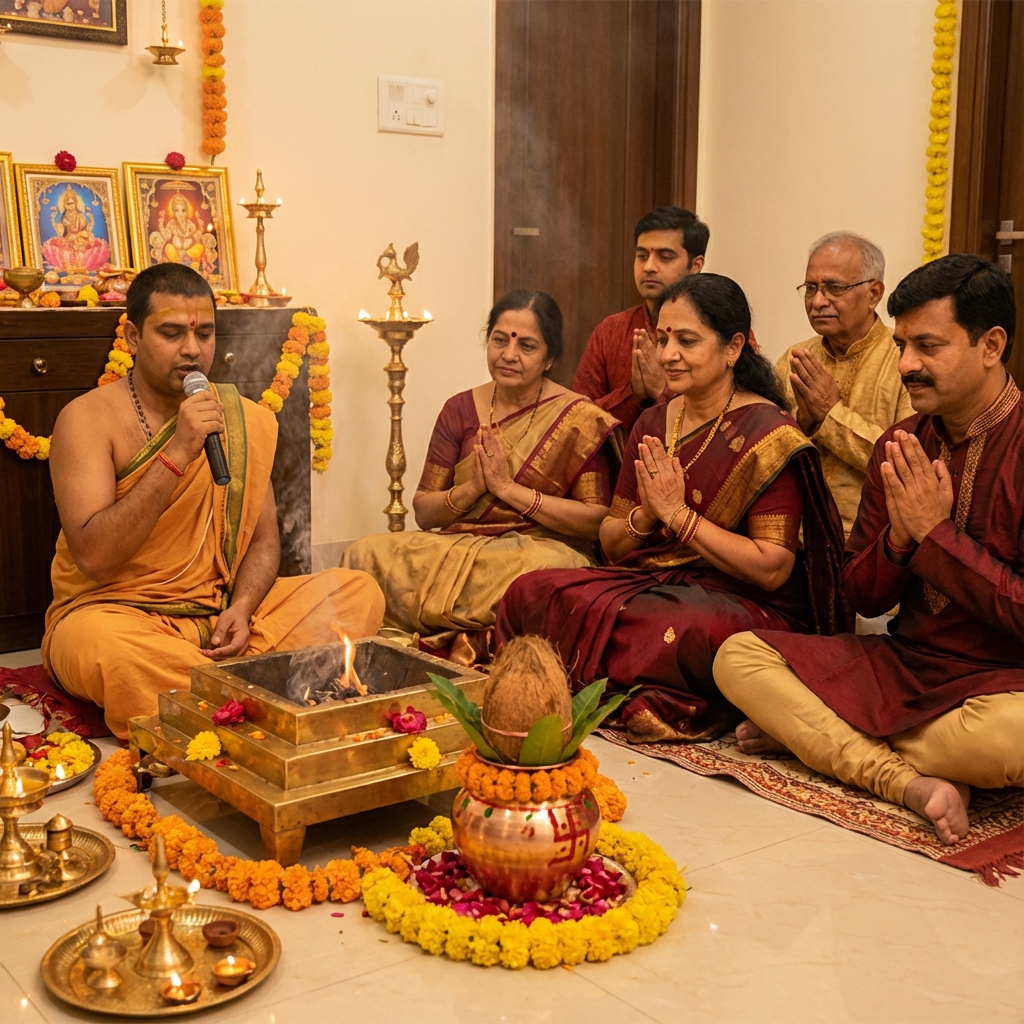 How to Book Pandit for Griha Pravesh in Pune: Step-by-Step Booking Guide
